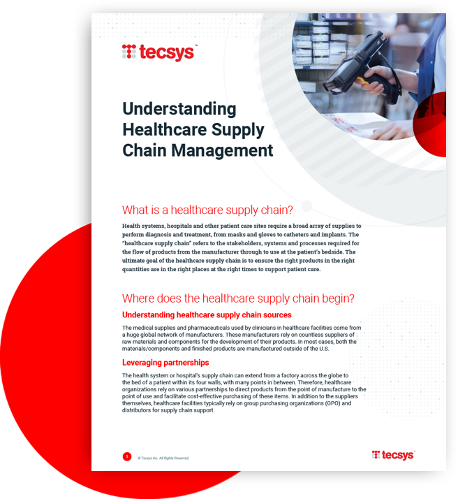 Understanding Healthcare Supply Chain Management Tecsys